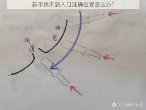 新手找不到入口准确位置怎么办？