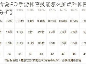 《仙境传说 RO 手游神官技能怎么加点？神官技能加点推荐分析》