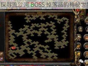 《探寻流沙河 BOSS 掉落品的神秘世界》