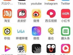 各大短视频app，记录分享美好生活