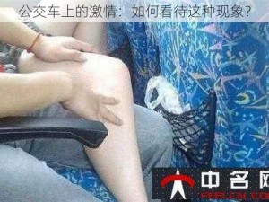 公交车上的激情：如何看待这种现象？