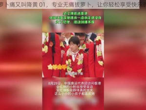 拔萝卜痛又叫降黄 01，专业无痛拔萝卜，让你轻松享受快乐时光