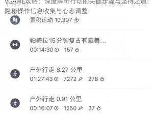 VGAME攻略：深度解析行动的关键步骤与坚持之道：隐秘操作信息收集与心态调整