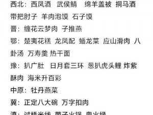 食物语探索：烹饪经典佳肴之食谱精选