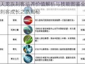 天天龙族刺客培养价值解析与技能图鉴全览：刺客成长之路揭秘