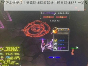 魔兽世界9.0版本通灵领主灵魂羁绊深度解析：通灵羁绊能力一览及其实战应用指南