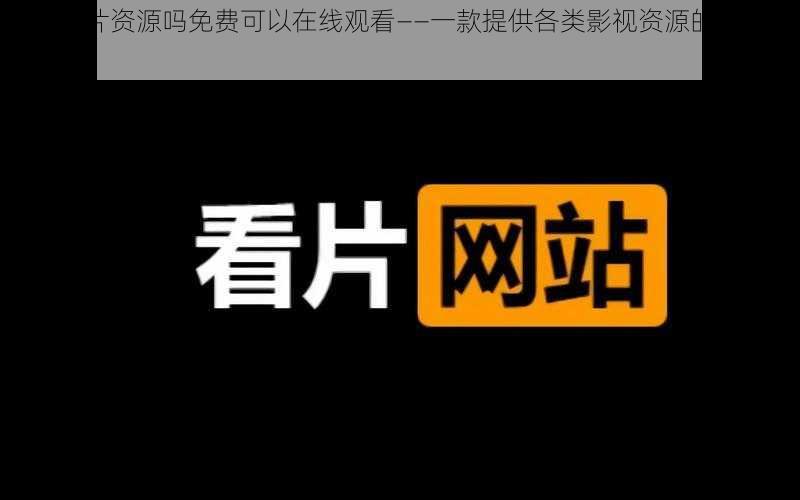 有人有片资源吗免费可以在线观看——一款提供各类影视资源的在线观看平台