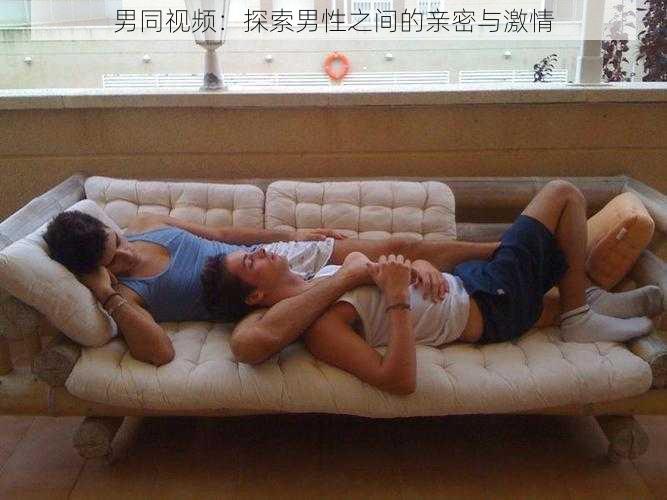 男同视频：探索男性之间的亲密与激情