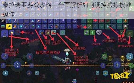 泰拉瑞亚游戏攻略：全面解析如何调控虚拟按键操作