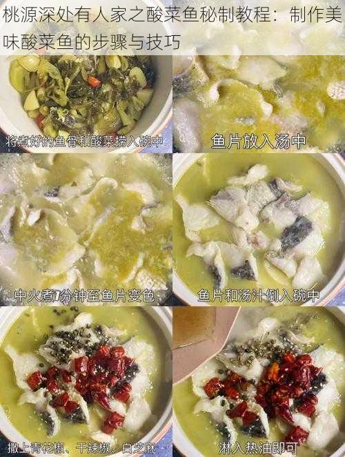 桃源深处有人家之酸菜鱼秘制教程：制作美味酸菜鱼的步骤与技巧