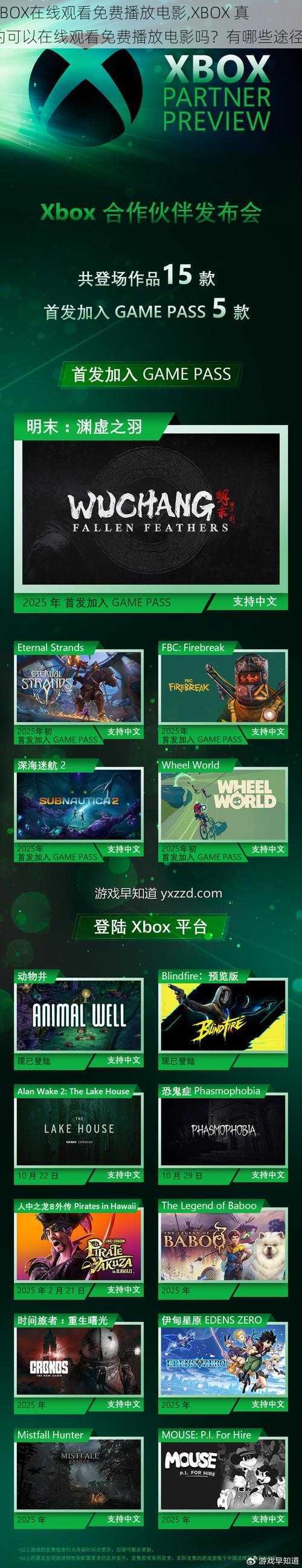 XBOX在线观看免费播放电影,XBOX 真的可以在线观看免费播放电影吗？有哪些途径？