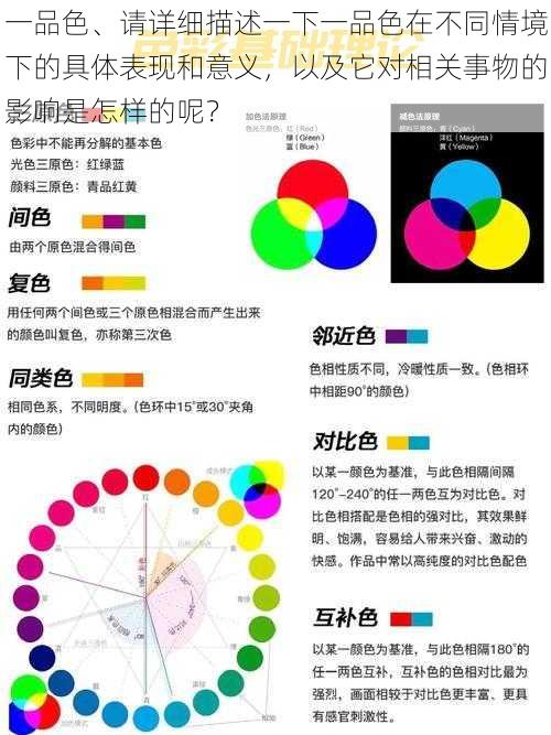 一品色、请详细描述一下一品色在不同情境下的具体表现和意义，以及它对相关事物的影响是怎样的呢？