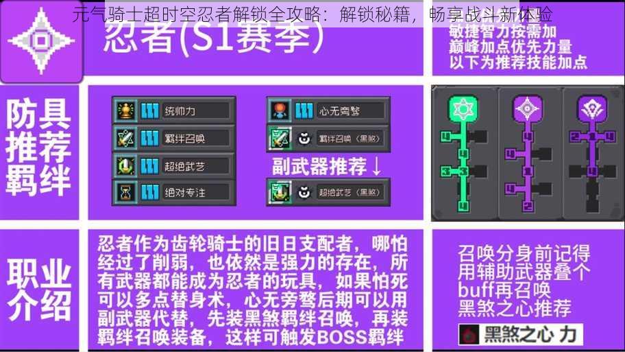 元气骑士超时空忍者解锁全攻略：解锁秘籍，畅享战斗新体验