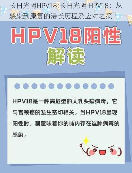 长日光阴HPV18;长日光阴 HPV18：从感染到康复的漫长历程及应对之策