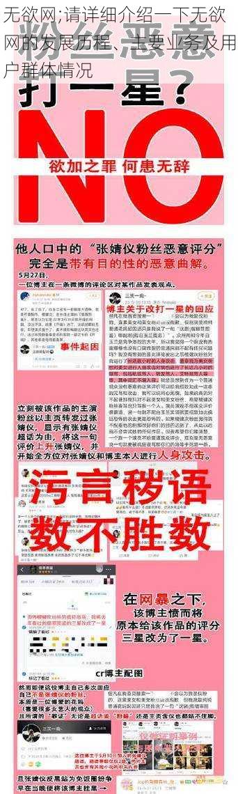 无欲网;请详细介绍一下无欲网的发展历程、主要业务及用户群体情况