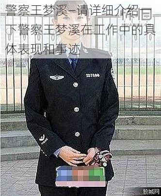 警察王梦溪—请详细介绍一下警察王梦溪在工作中的具体表现和事迹