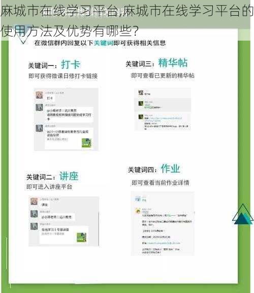 麻城市在线学习平台,麻城市在线学习平台的使用方法及优势有哪些？