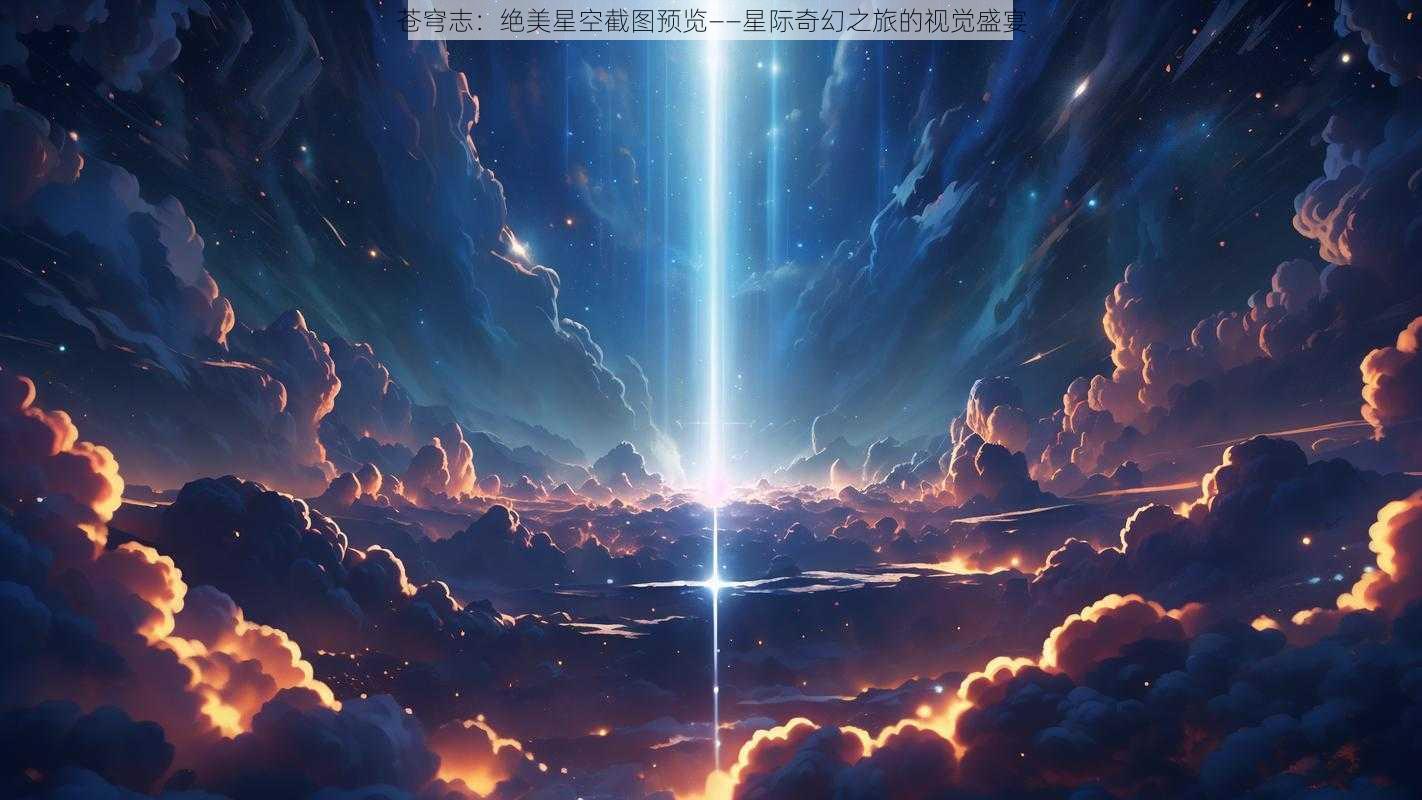 苍穹志：绝美星空截图预览——星际奇幻之旅的视觉盛宴