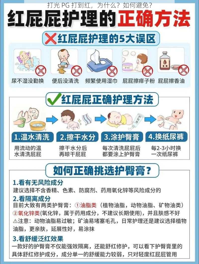 打光 PG 打到红，为什么？如何避免？