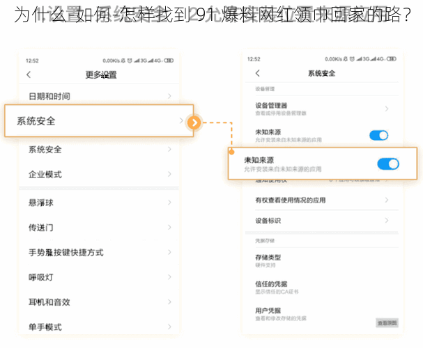 为什么-如何-怎样找到 91 爆料网红领巾回家的路？