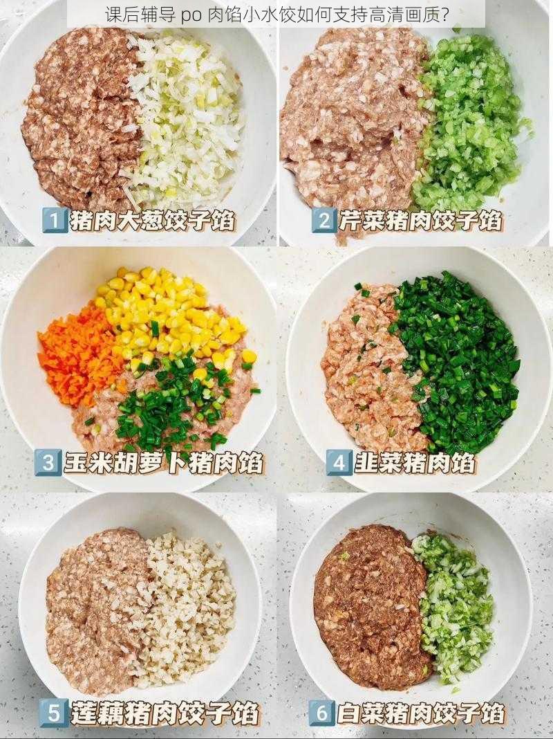 课后辅导 po 肉馅小水饺如何支持高清画质？