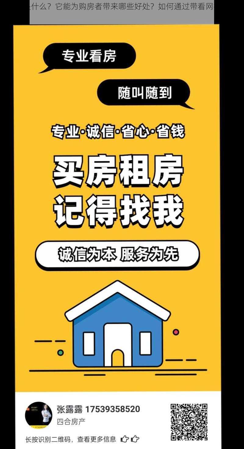 带看网是什么？它能为购房者带来哪些好处？如何通过带看网找到心仪的房源？