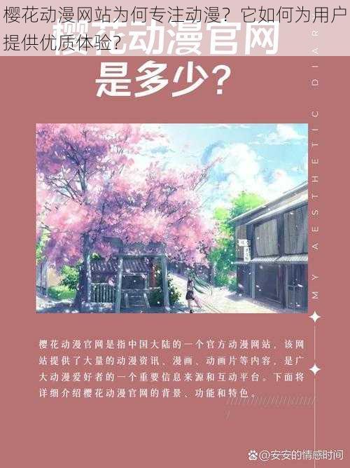 樱花动漫网站为何专注动漫？它如何为用户提供优质体验？