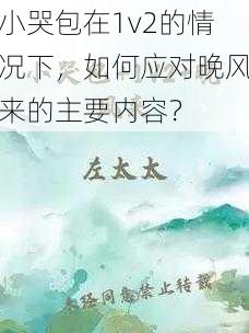 小哭包在1v2的情况下，如何应对晚风来的主要内容？