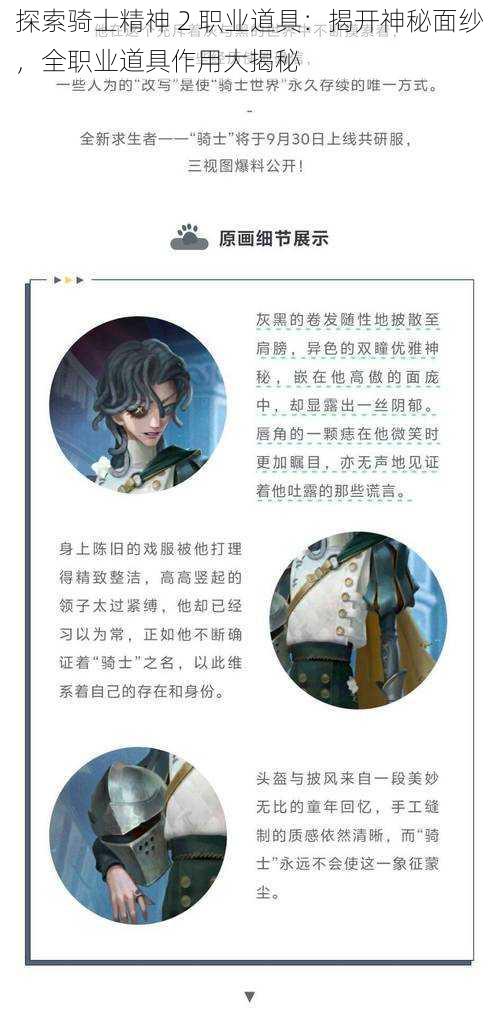 探索骑士精神 2 职业道具：揭开神秘面纱，全职业道具作用大揭秘