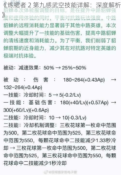 《炼裙者 2 第九感武空技能详解：深度解析》