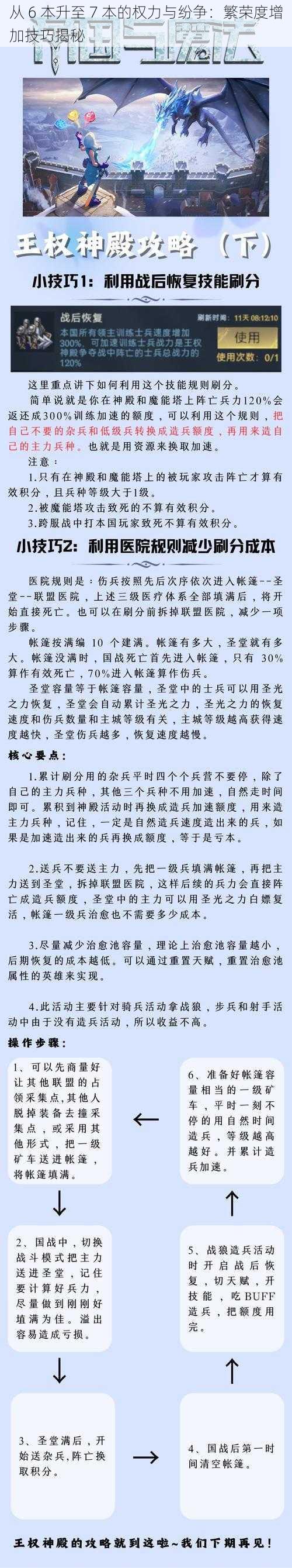 从 6 本升至 7 本的权力与纷争：繁荣度增加技巧揭秘